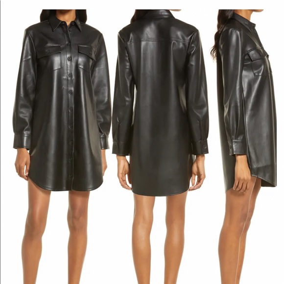BB Dakota | Dresses | Bb Dakota Faux Leather Shirt Dress Firm Price | Poshmark BB Dakota | Dresses | Bb Dakota Faux Leather Shirt Dress Firm Price | Poshmark
